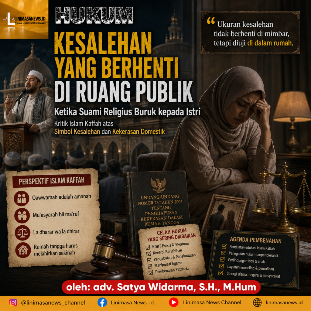 Kesalehan yang berhenti di ruang publik