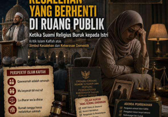 Kesalehan yang berhenti di ruang publik
