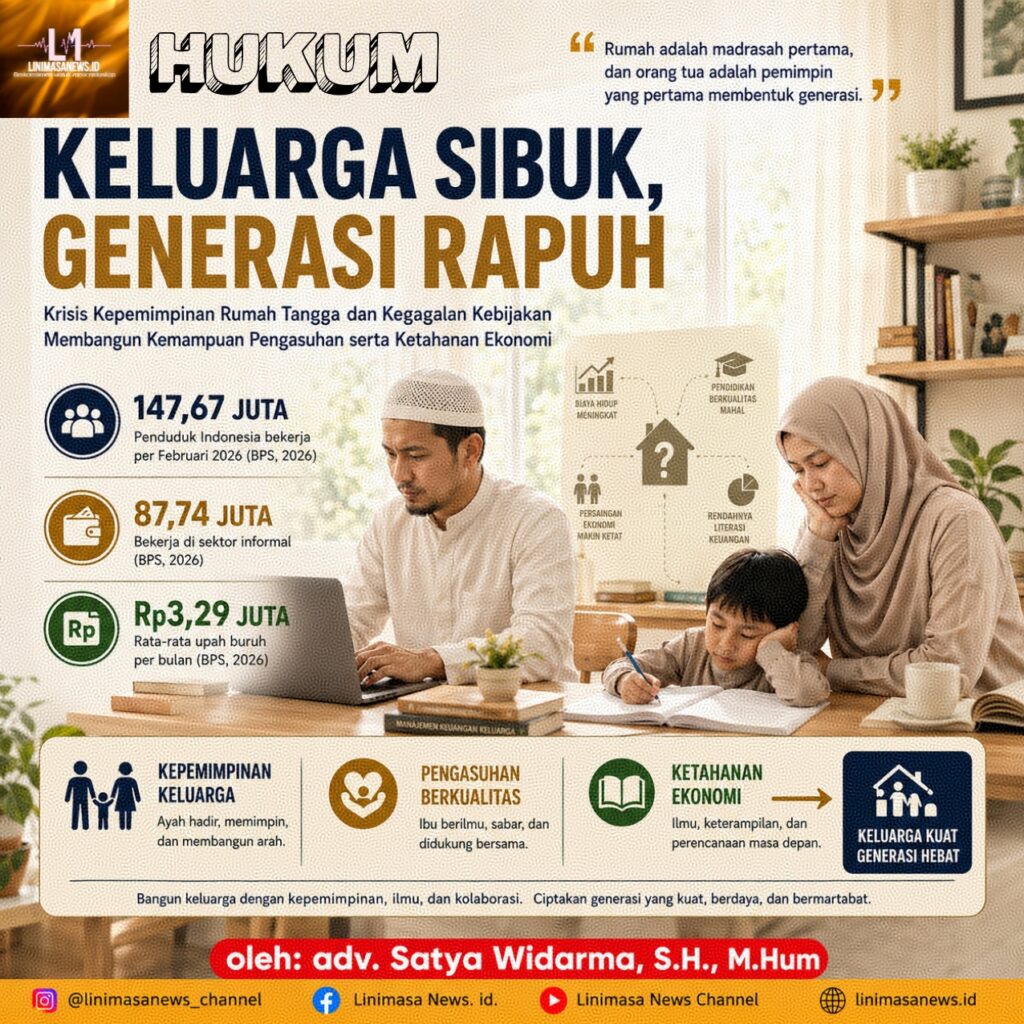 Keluarga Sibuk Generasi Rapuh