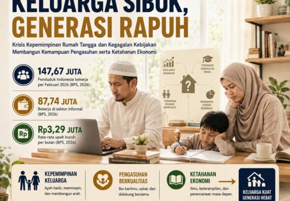 Keluarga Sibuk Generasi Rapuh