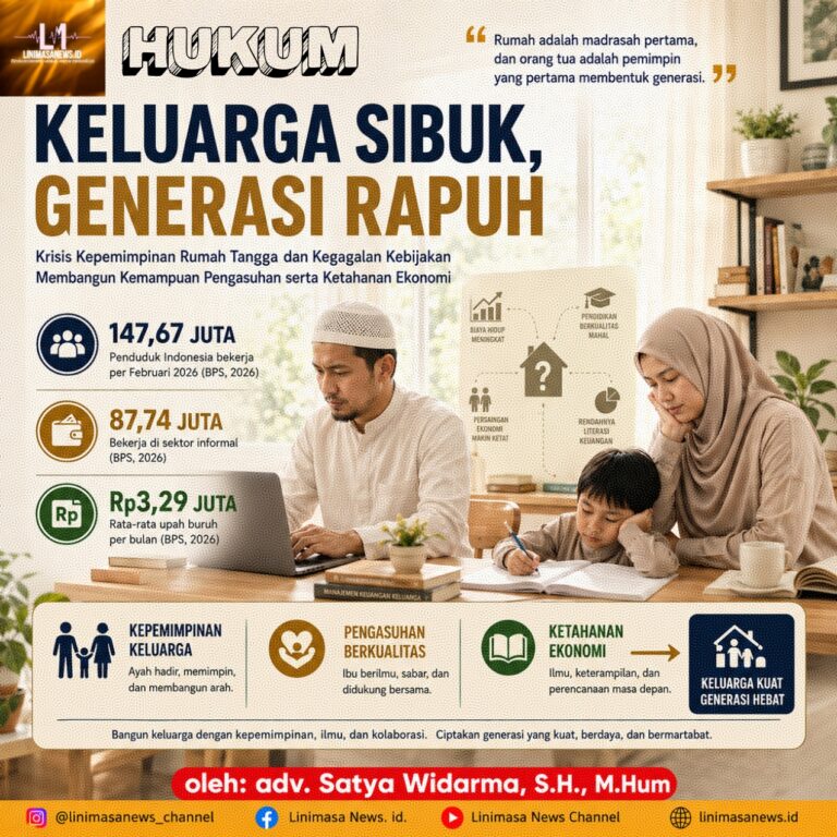 Keluarga Sibuk Generasi Rapuh